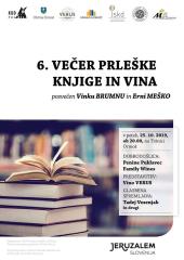 6.večer prleške knjige in vina